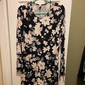 Old Navy Floral Jersey Knit Dress